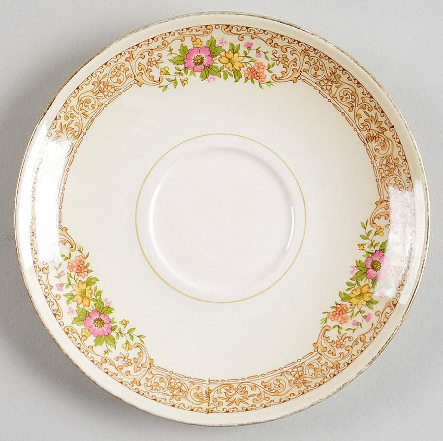 Coronet Saucer by Homer Laughlin -1