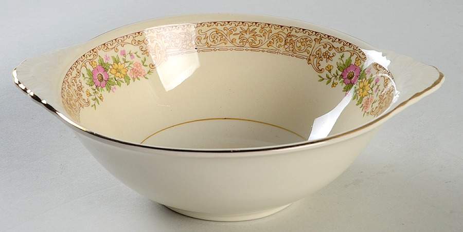Coronet Lugged Cereal Bowl by Homer Laughlin -1