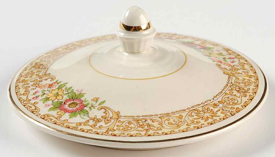 Coronet Lid for Sugar Bowl by Homer Laughlin -1