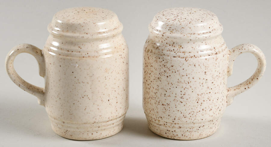 Country Sage Salt & Pepper Set by Homer Laughlin -1