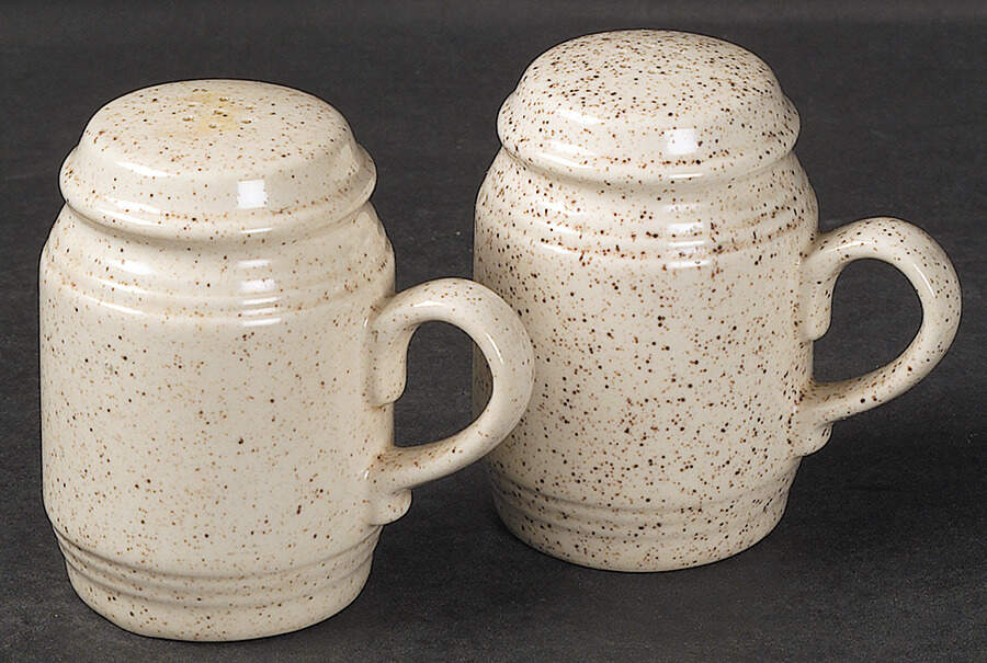 Country Sage Salt & Pepper Set by Homer Laughlin -1