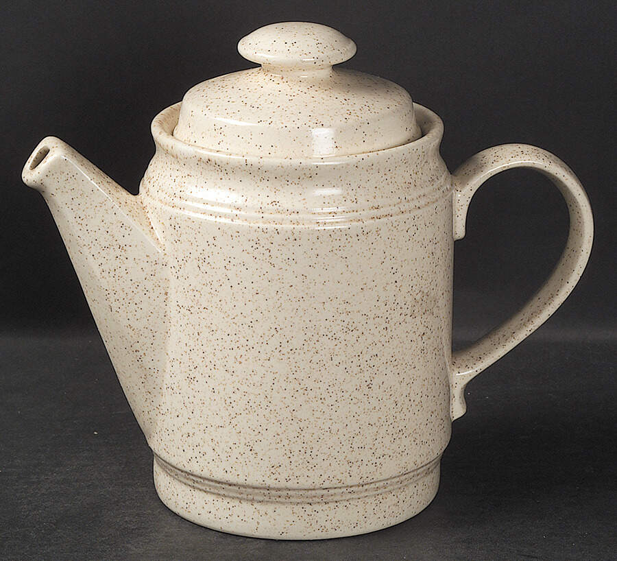 Country Sage Coffee Pot & Lid by Homer Laughlin -1