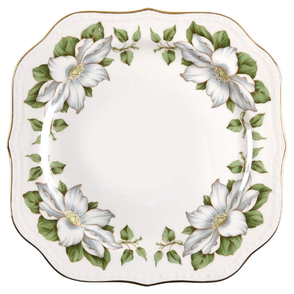 Cotillion Square Salad Plate by Homer Laughlin -1