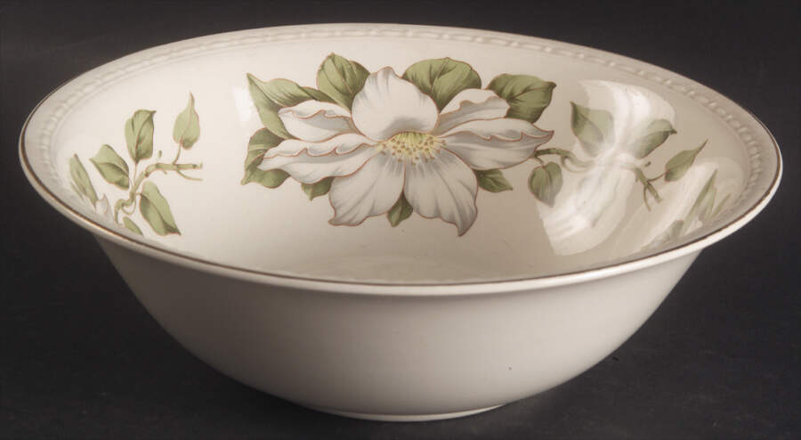 Cotillion 8" Round Vegetable Bowl by Homer Laughlin -1