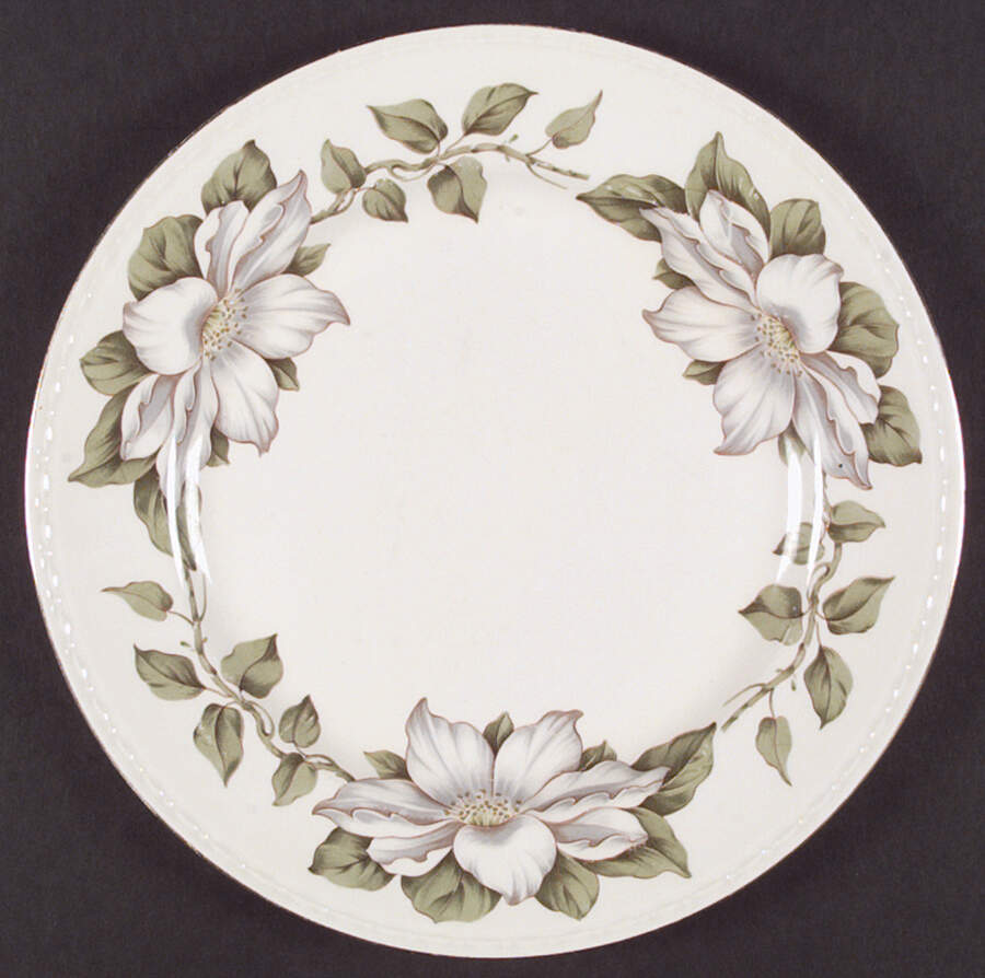 Cotillion Dinner Plate by Homer Laughlin -1