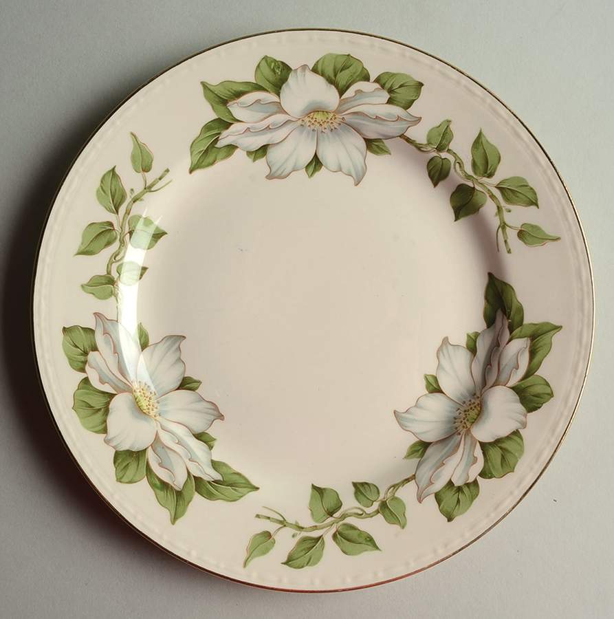 Cotillion Salad Plate by Homer Laughlin -1