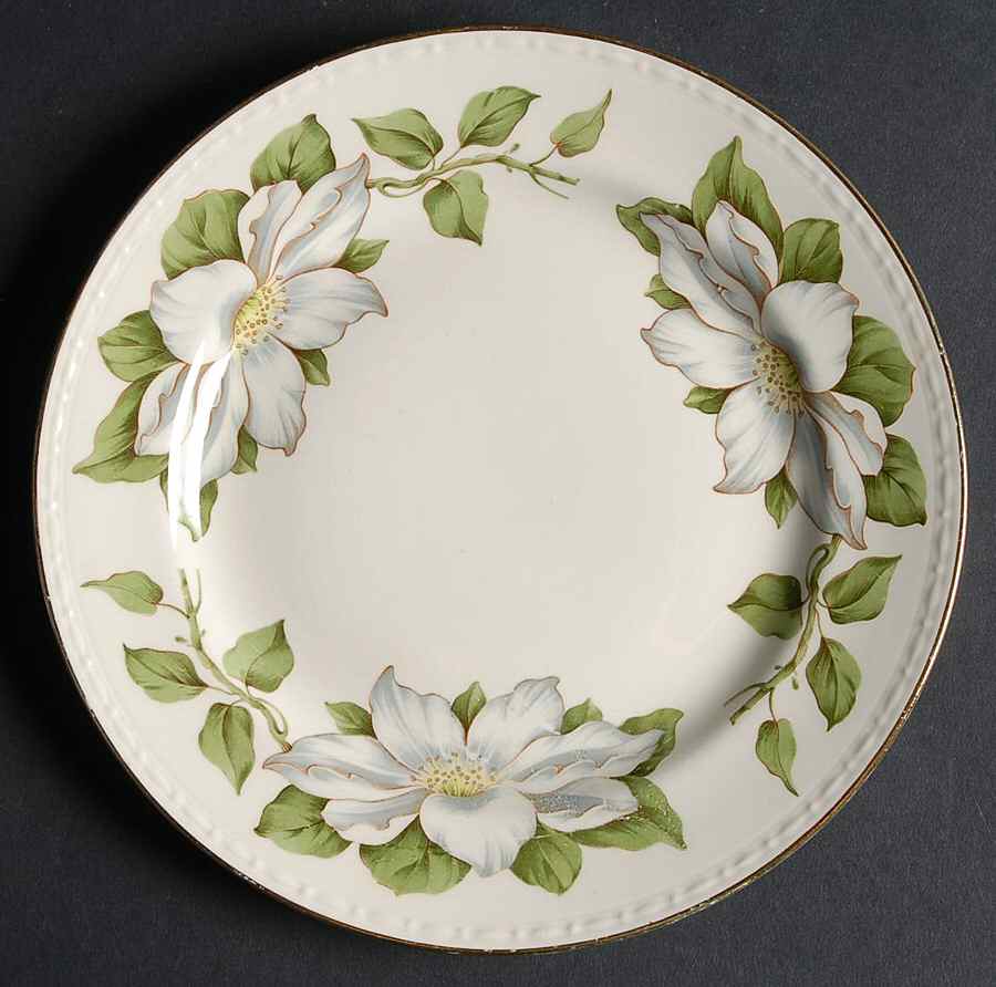 Cotillion Dessert/Pie Plate by Homer Laughlin -1