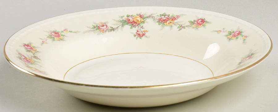 Countess Rim Soup Bowl by Homer Laughlin -1