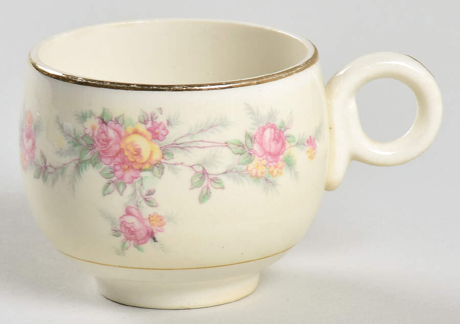 Countess Flat Demitasse Cup by Homer Laughlin -1