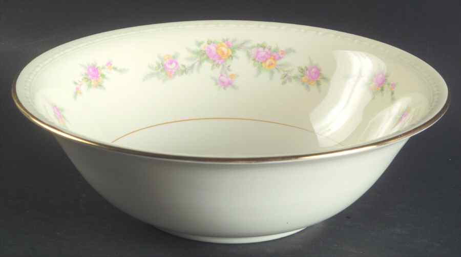 Countess 8" Round Vegetable Bowl by Homer Laughlin -1