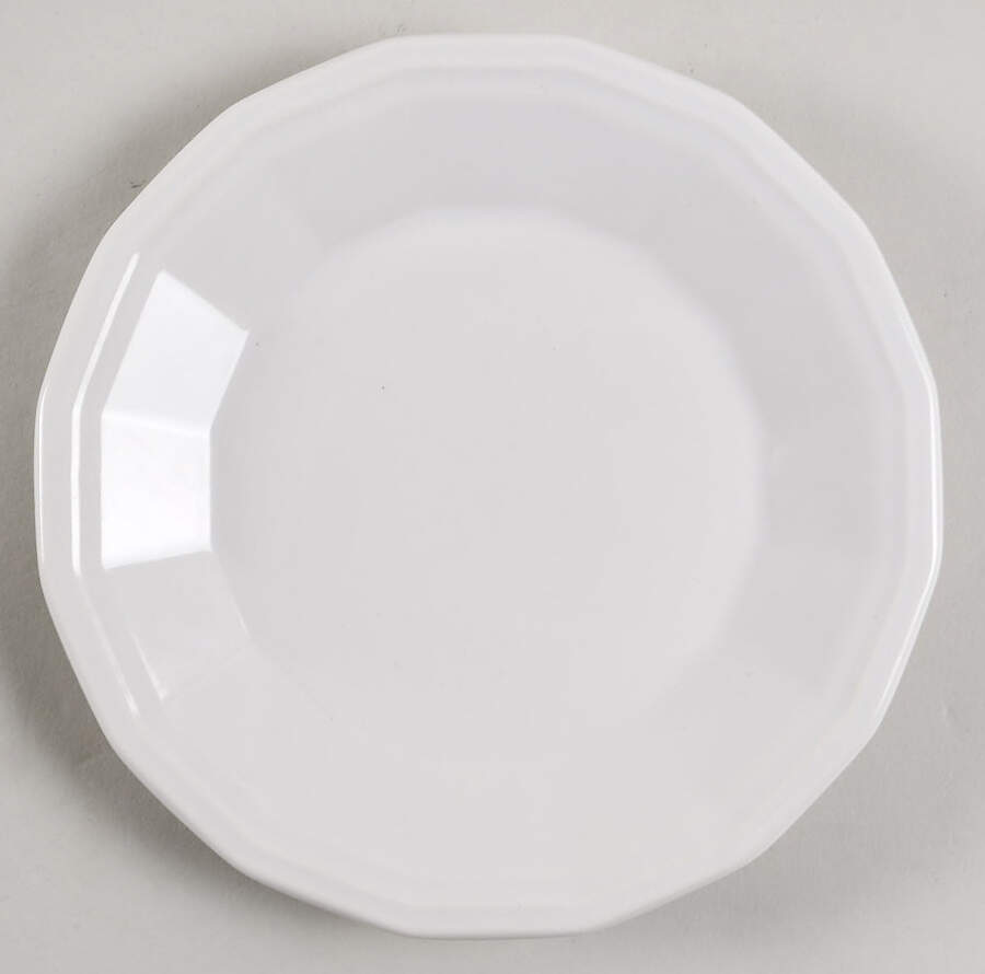 Colonial White Salad Plate by Homer Laughlin -1