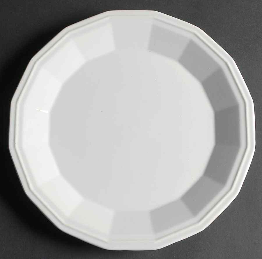 Colonial White 12" Chop Plate (Round Platter) by Homer Laughlin -1