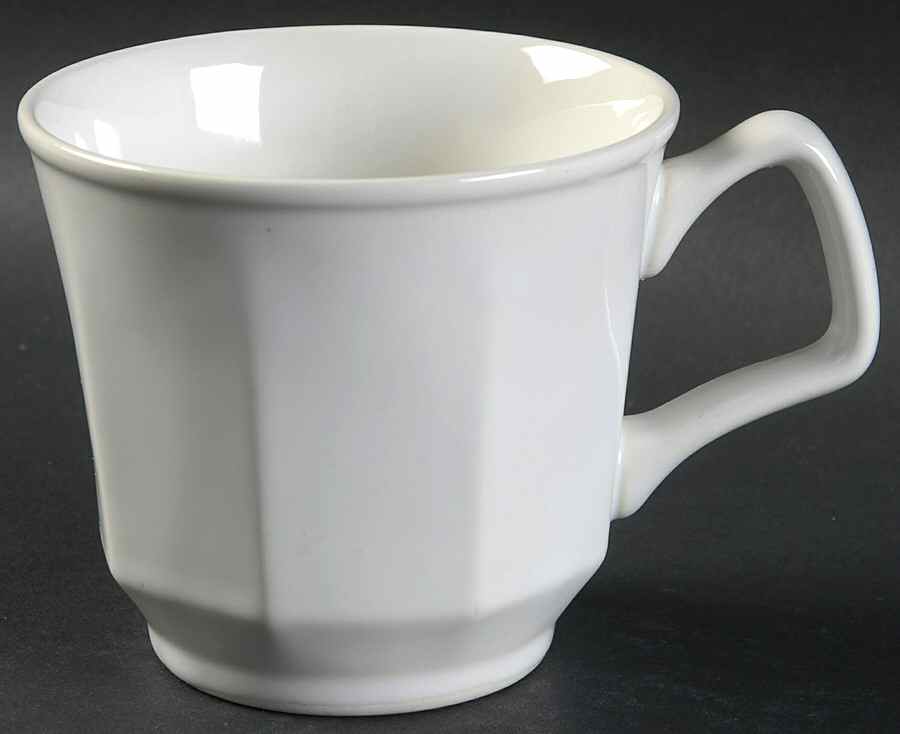 Colonial White Mug by Homer Laughlin -1
