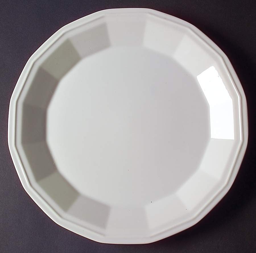 Colonial White Service Plate (Charger) by Homer Laughlin -1
