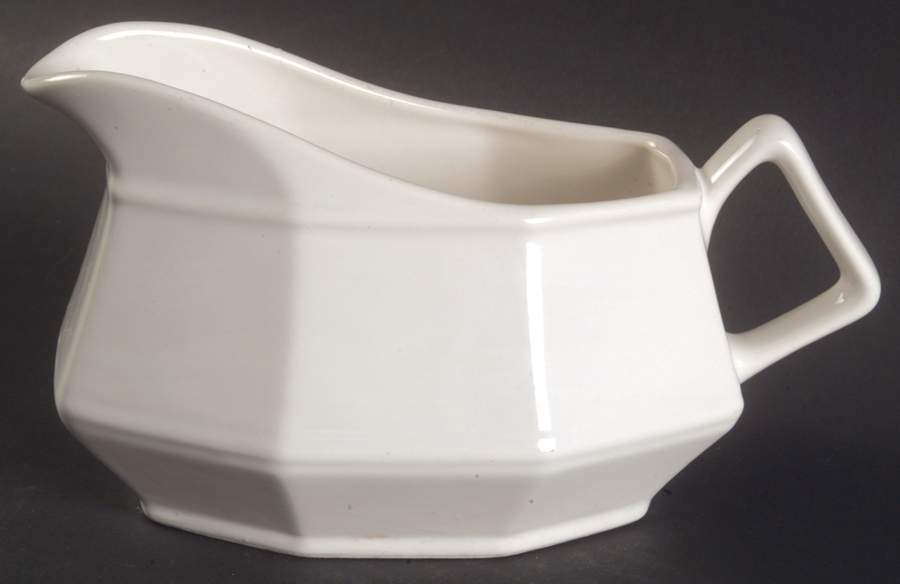Colonial White Gravy Boat by Homer Laughlin -1