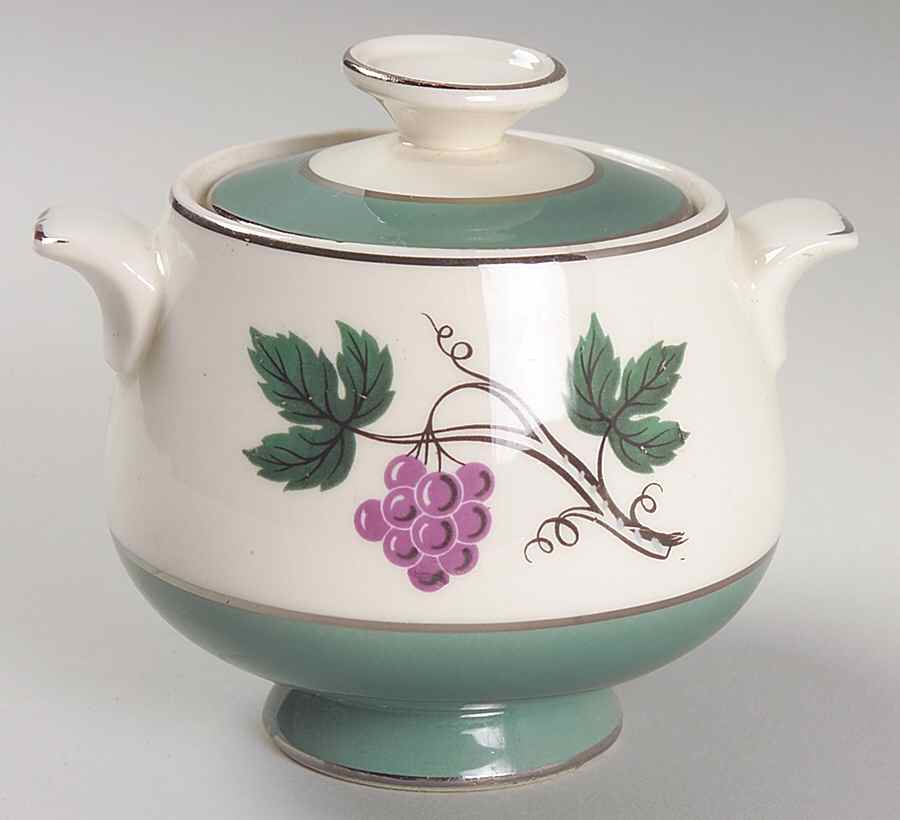 CV1 Sugar Bowl & Lid by Homer Laughlin -1