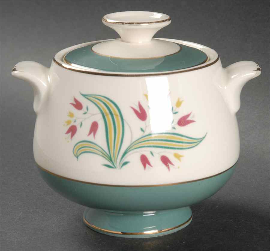 CV20 Sugar Bowl & Lid by Homer Laughlin -1