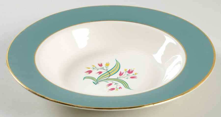 CV20 Rim Soup Bowl by Homer Laughlin -1