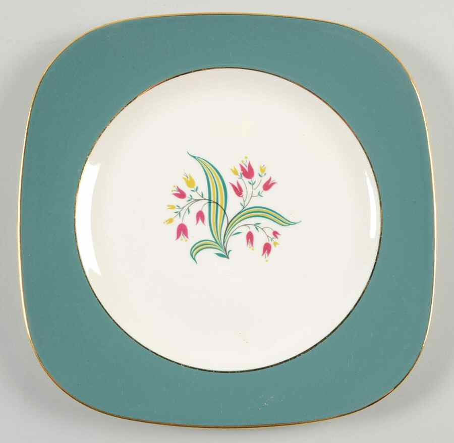 CV20 Square Salad Plate by Homer Laughlin -1