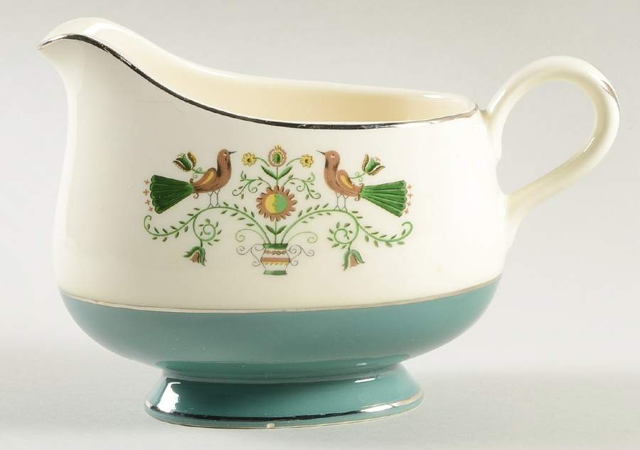 Persian Garden Gravy Boat by Homer Laughlin -1