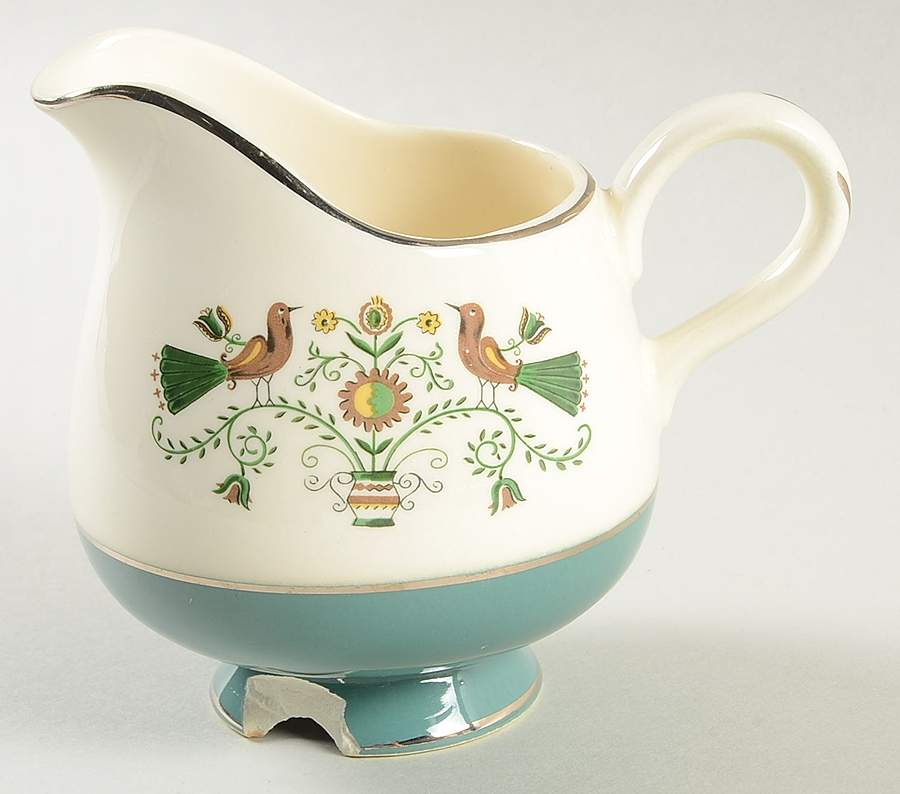 Persian Garden Creamer by Homer Laughlin -1