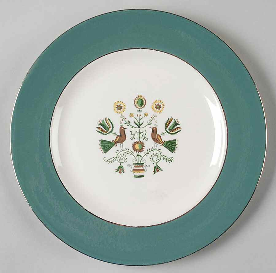 Persian Garden Luncheon Plate by Homer Laughlin -1