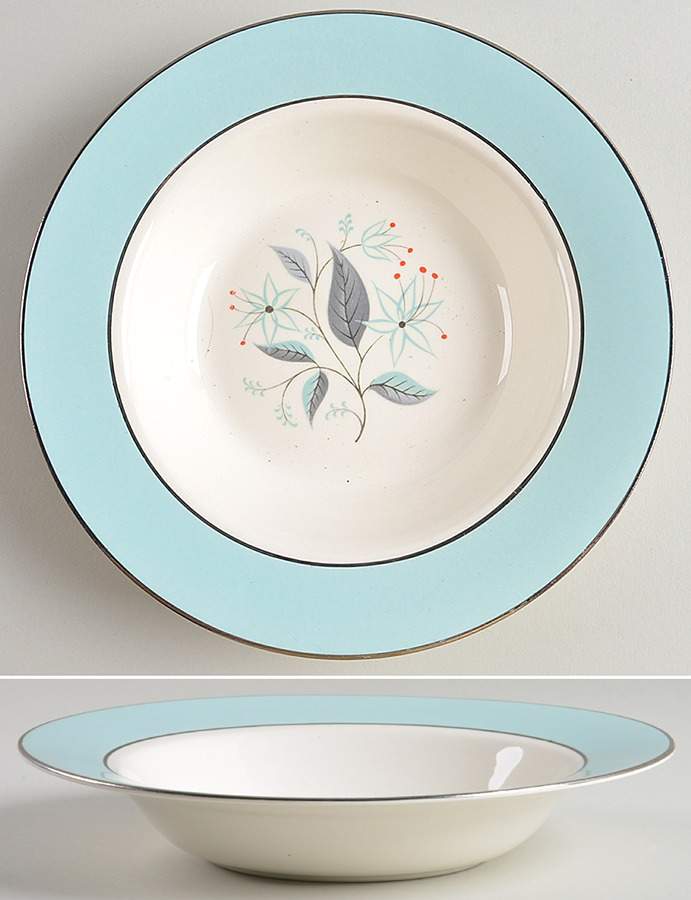 Dianne Rim Soup Bowl by Homer Laughlin -1
