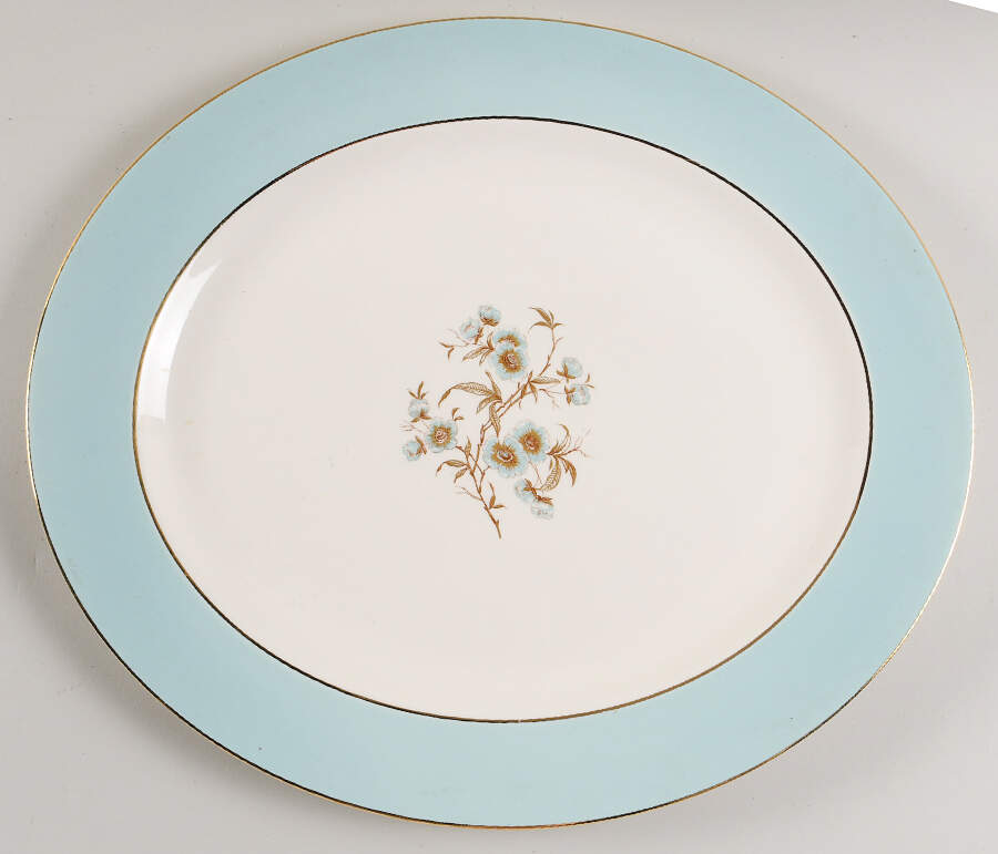 CV69 15" Oval Serving Platter by Homer Laughlin -1