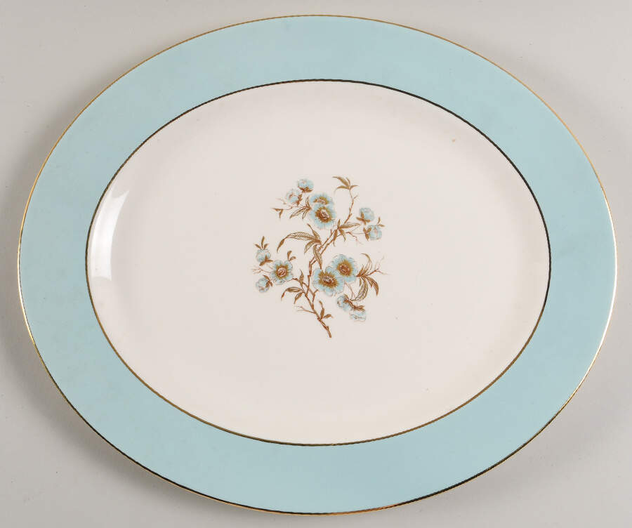 CV69 13" Oval Serving Platter by Homer Laughlin -1
