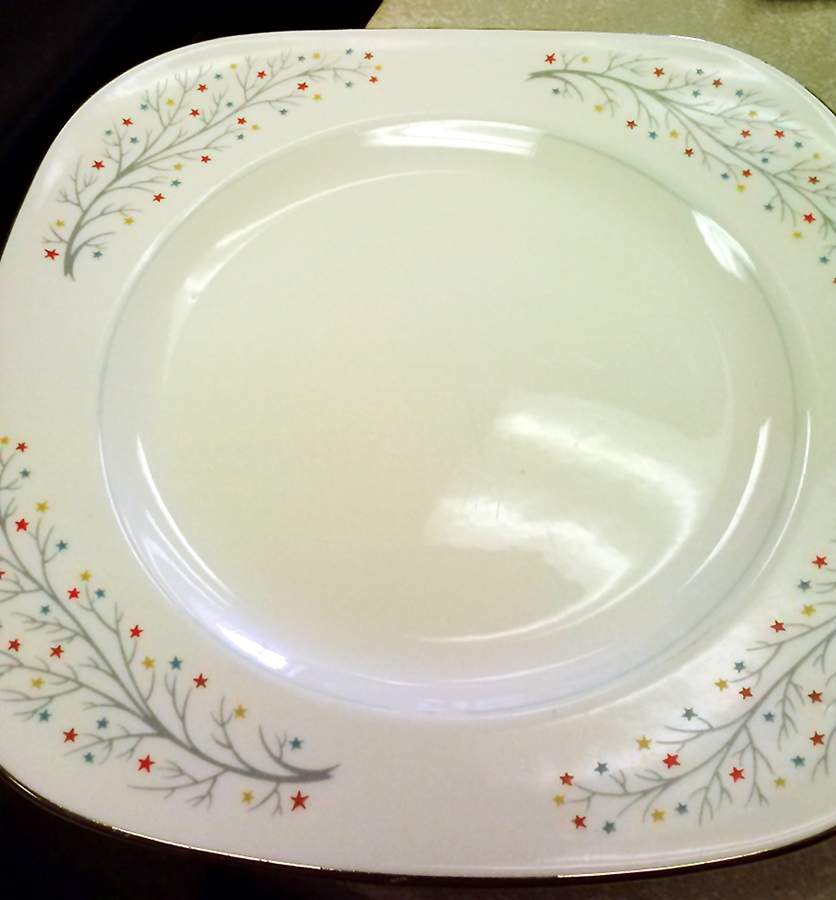 CV73 Square Salad Plate by Homer Laughlin -1