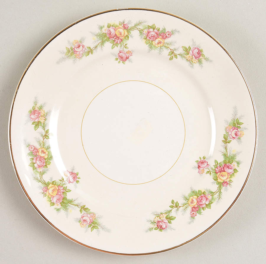 Darcy Bread & Butter Plate by Homer Laughlin -1
