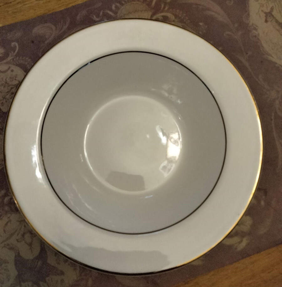 Diplomat (Rim) Large Rim Soup Bowl by Homer Laughlin -1