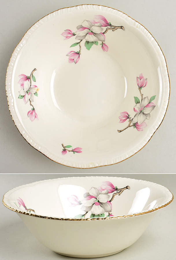 Dogwood (Liberty) 8" Round Vegetable Bowl by Homer Laughlin -1