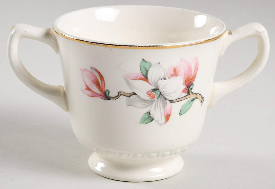 Dogwood (Liberty) Sugar Bowl No Lid by Homer Laughlin -1