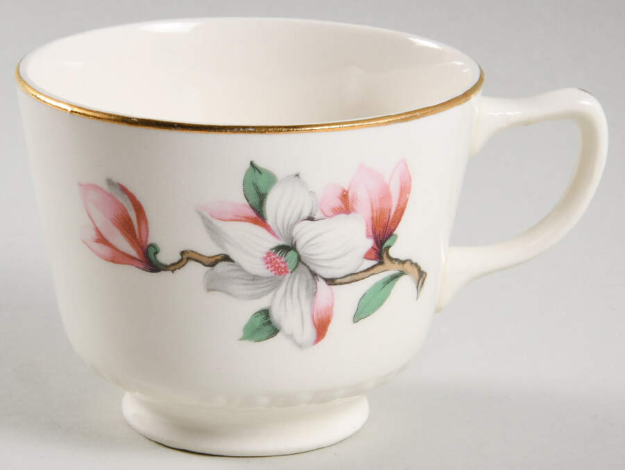 Dogwood (Liberty) Footed Cup by Homer Laughlin -1
