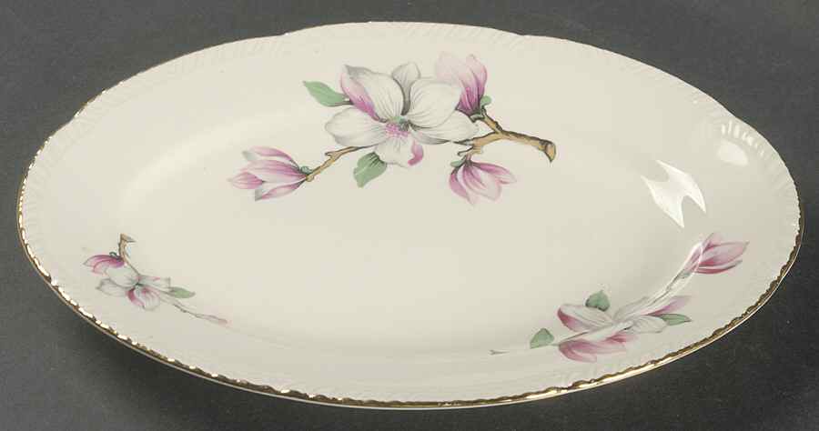 Dogwood (Liberty) Relish/Gravy Underplate by Homer Laughlin -1