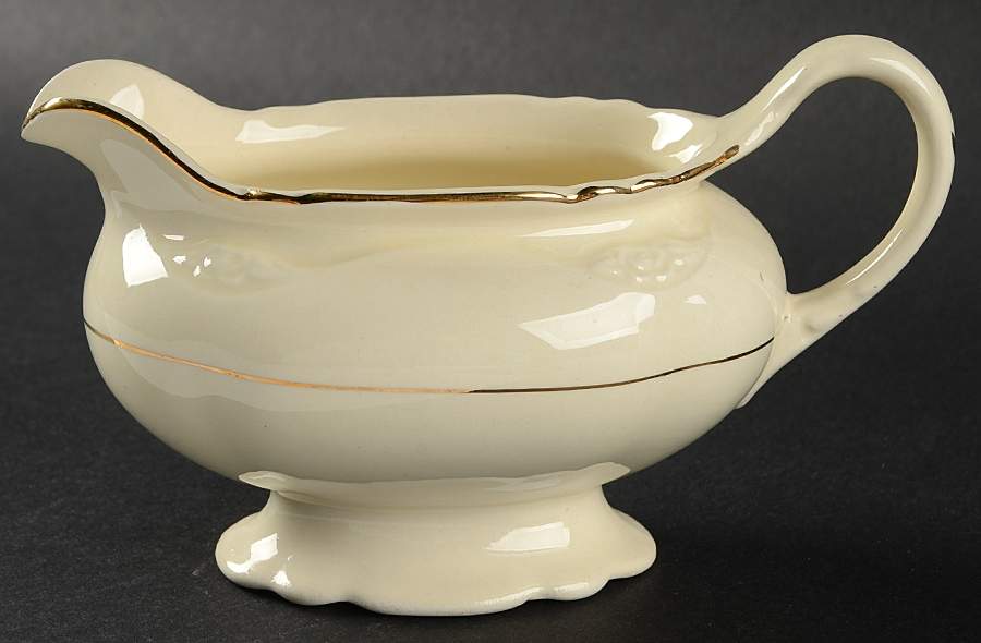 Double Gold Band Creamer by Homer Laughlin -1