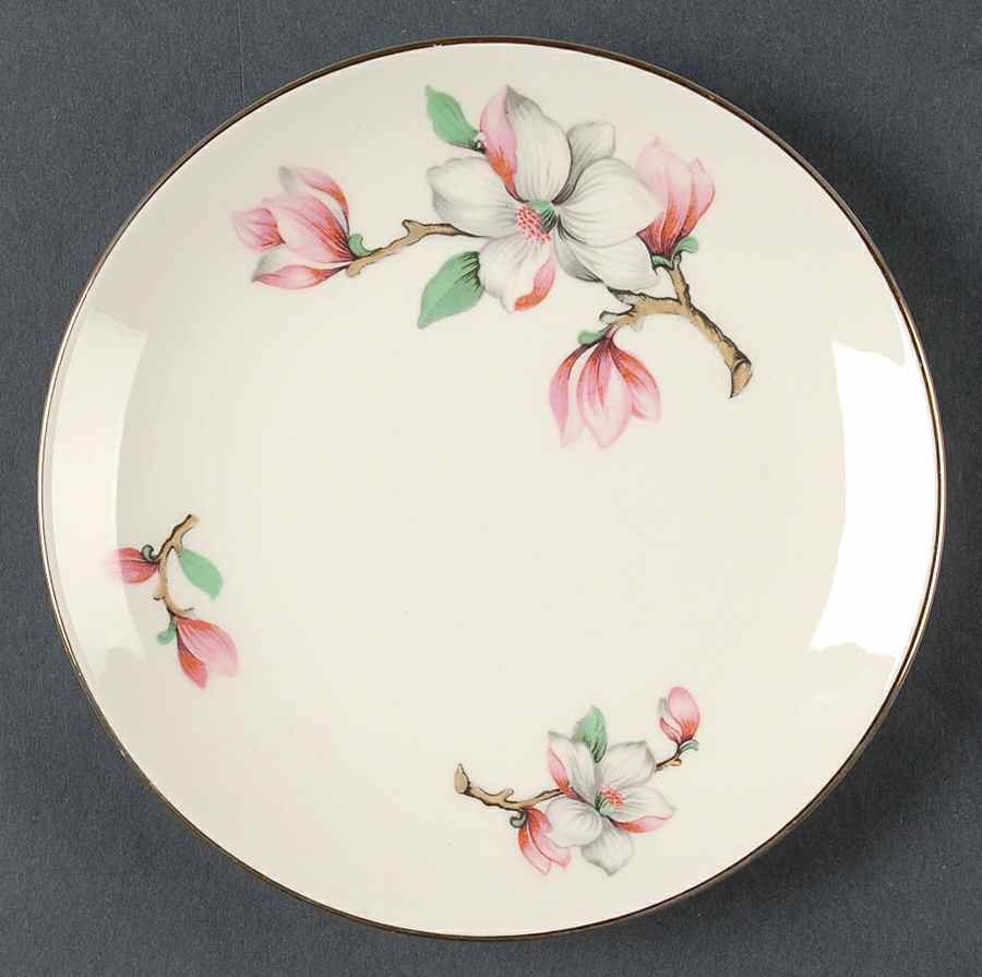 Dogwood (Rhythm) Bread & Butter Plate by Homer Laughlin -1
