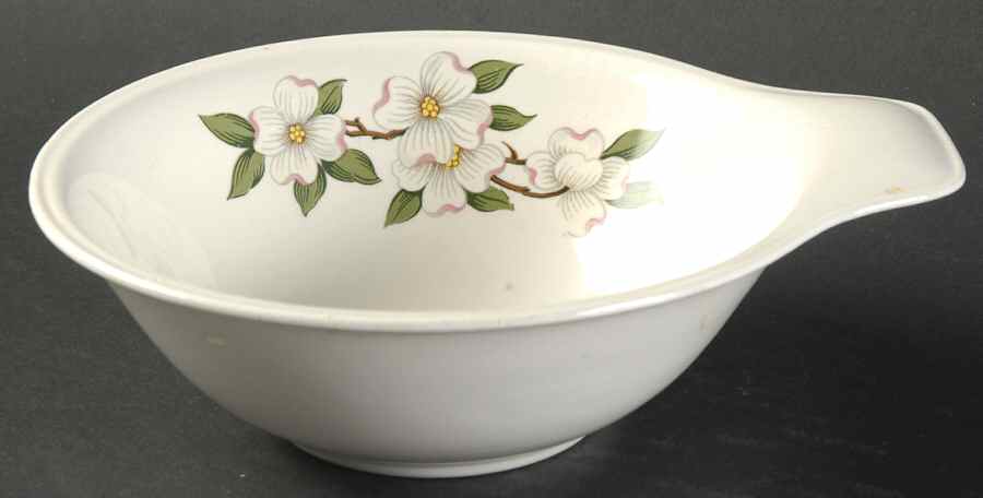 Dogwood Lugged Cereal Bowl by Homer Laughlin -1