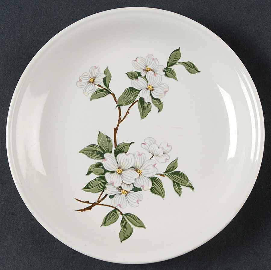 Dogwood Bread & Butter Plate by Homer Laughlin -1