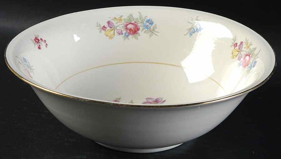 Dresden 8" Round Vegetable Bowl by Homer Laughlin -1