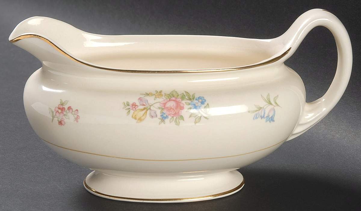 Dresden Gravy Boat by Homer Laughlin -1