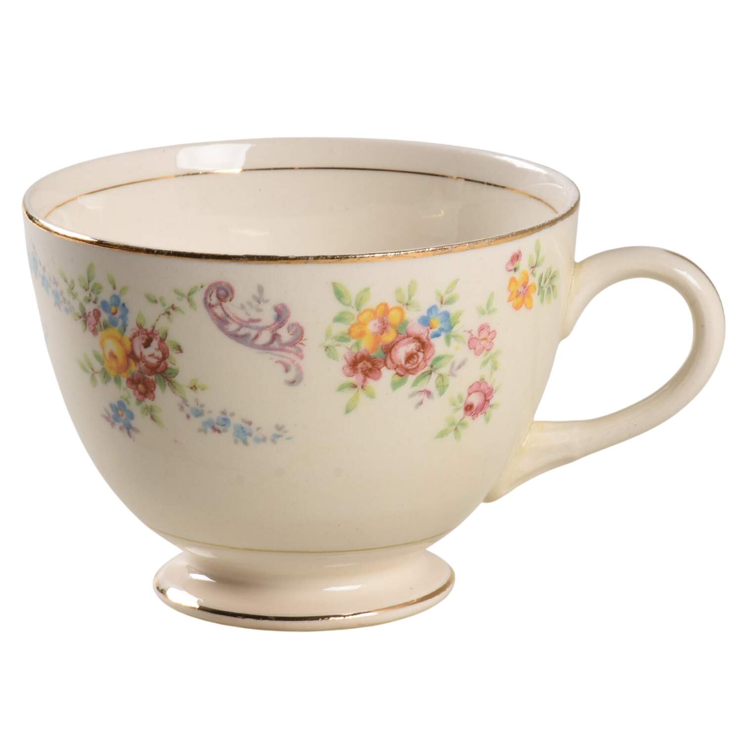 Dubarry Footed Cup by Homer Laughlin -1
