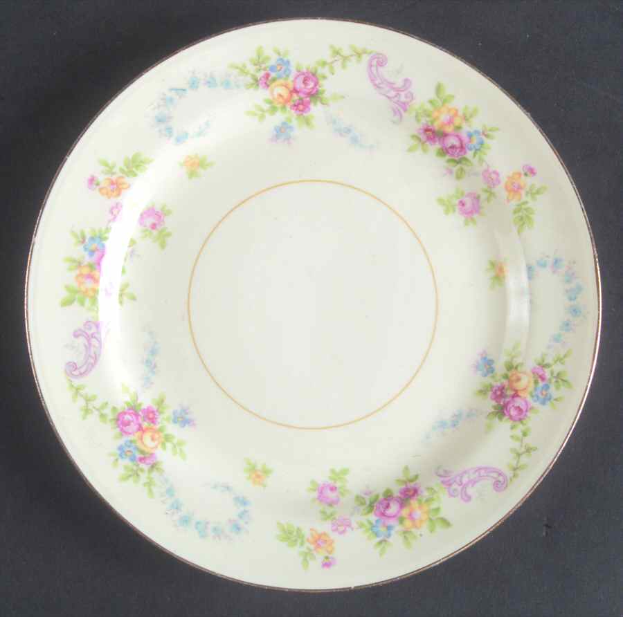 Dubarry Bread & Butter Plate by Homer Laughlin -1