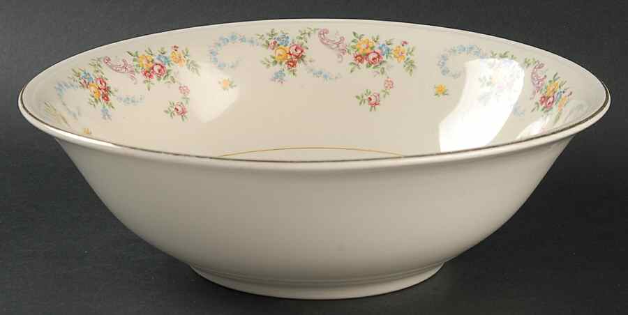 Dubarry 9" Round Vegetable Bowl by Homer Laughlin -1