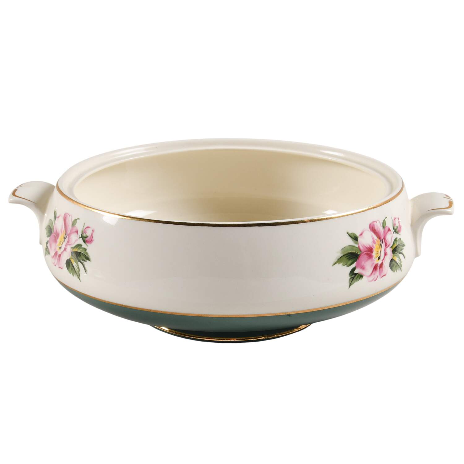 Empire Green Round Vegetable No Lid by Homer Laughlin -1