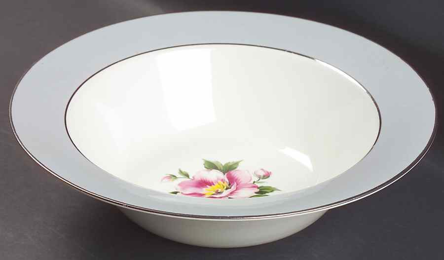 Empire Grey 9" Round Vegetable Bowl by Homer Laughlin -1