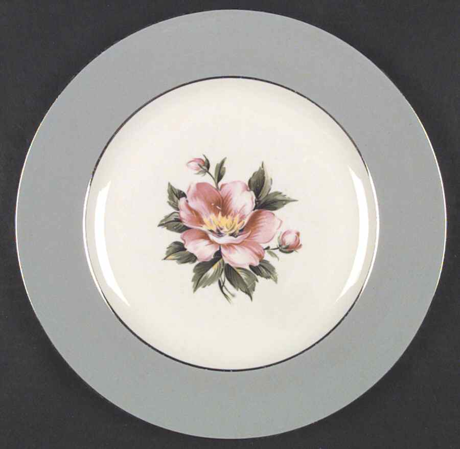 Empire Grey Dinner Plate by Homer Laughlin -1