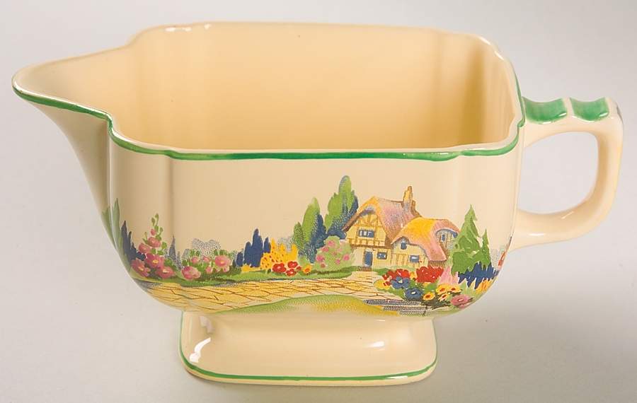 English Garden Creamer by Homer Laughlin -1