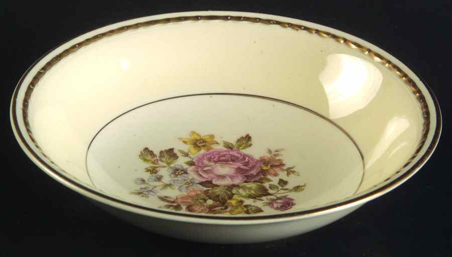 English Regency Fruit/Dessert (Sauce) Bowl by Homer Laughlin -1